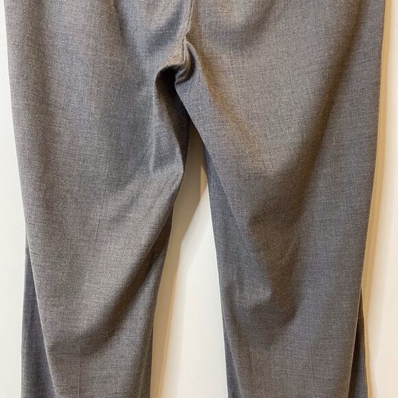Hugo Boss Tulira Virgin Wool Slacks Full Length Dress Pants Office Exec Gray 6 - Picture 8 of 15